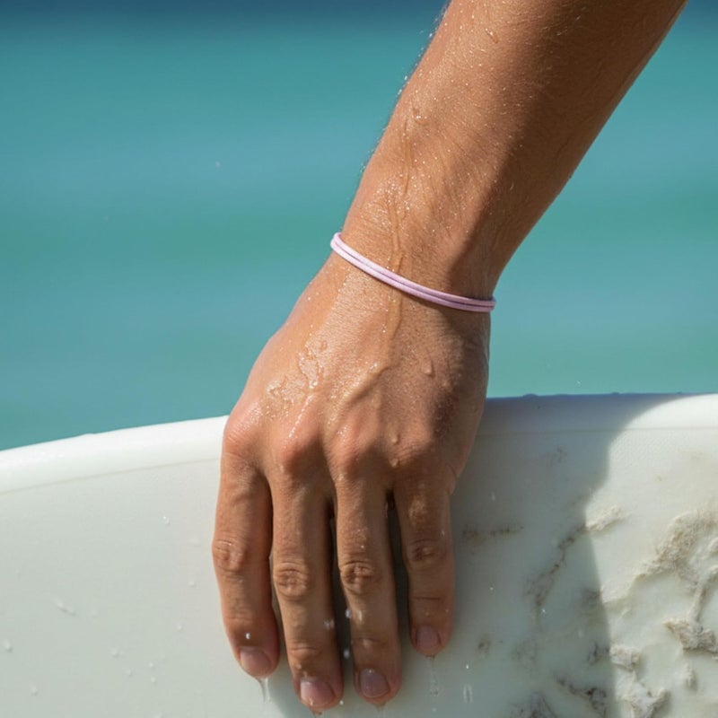 Luck Strings Adjustable Wax Nylon Cord Bracelet for Men Women Adult - Vegan Leather String | Unisex Waterproof Nautical & Surfer Style Friendship Gift, Minimalist - Image 4